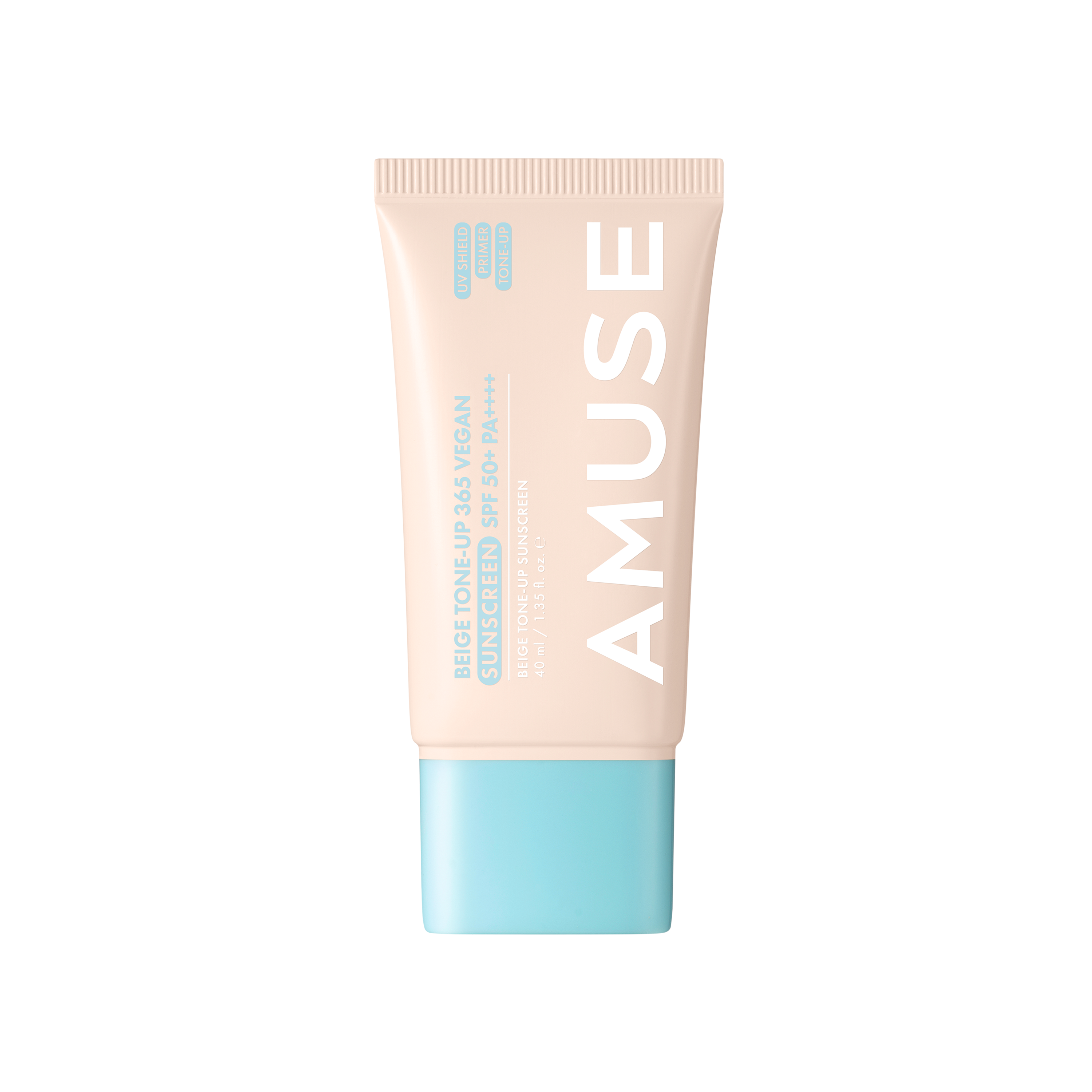AMUSE Beige Tone-Up 365 Vegan Sunscreen SPF 50+ PA++++