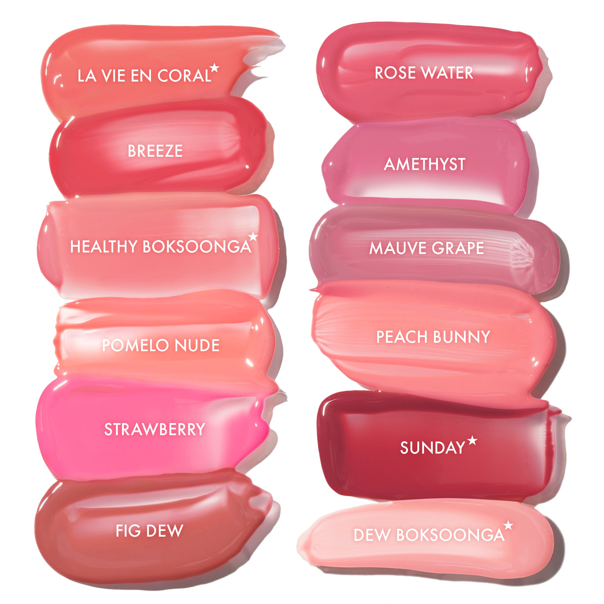 AMUSE Dew Tint リップティントセット SET] Dew Tint (12 Shades)