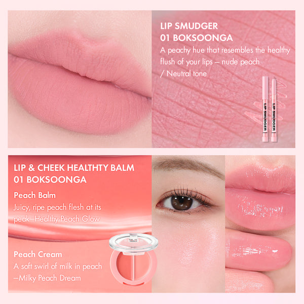 [SET] PEACH : BOKSOONGA STARTER PACK (4 products)