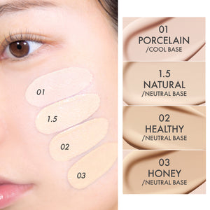 [SET] Ceramic Skin Perfector Cushion Foundation (+ REFILL)