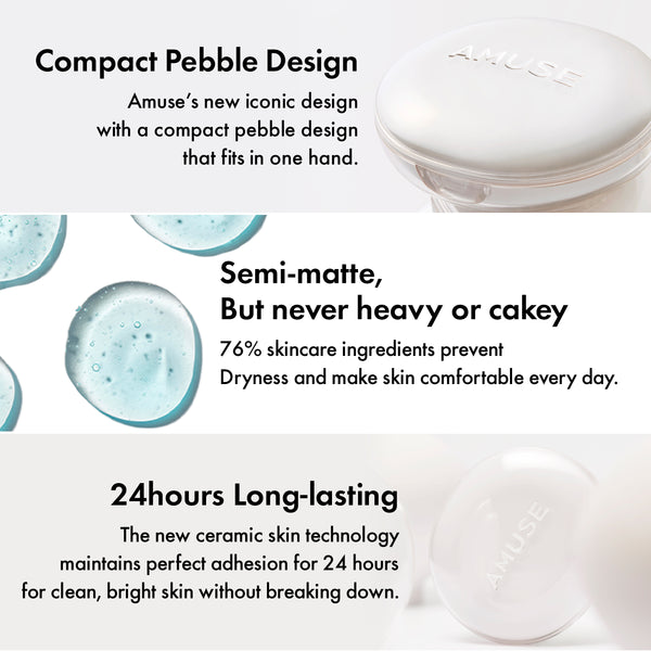 [SET] Ceramic Skin Perfector Cushion Foundation (+ REFILL)