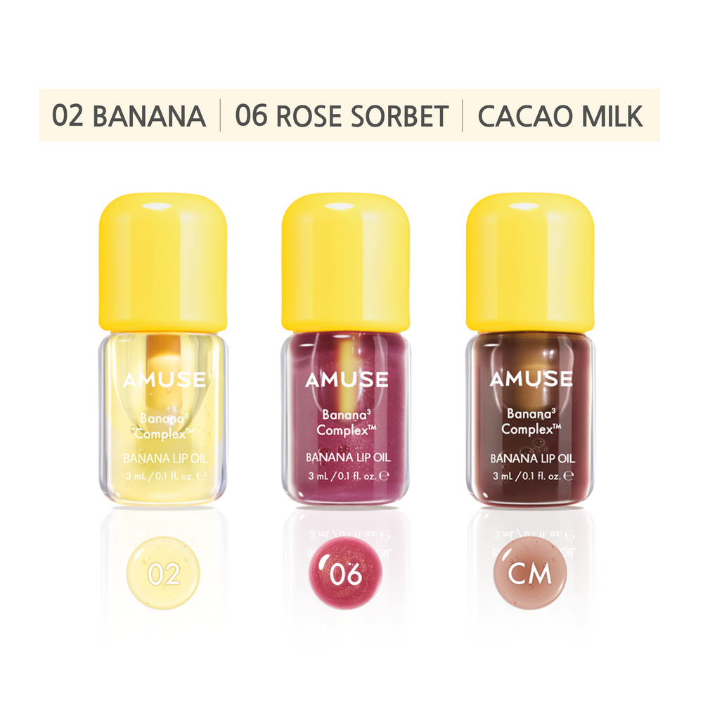 Banana Lip Oil Mini Trio