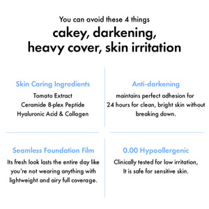 [SET] Ceramic Skin Perfector Cushion Foundation (+ REFILL)