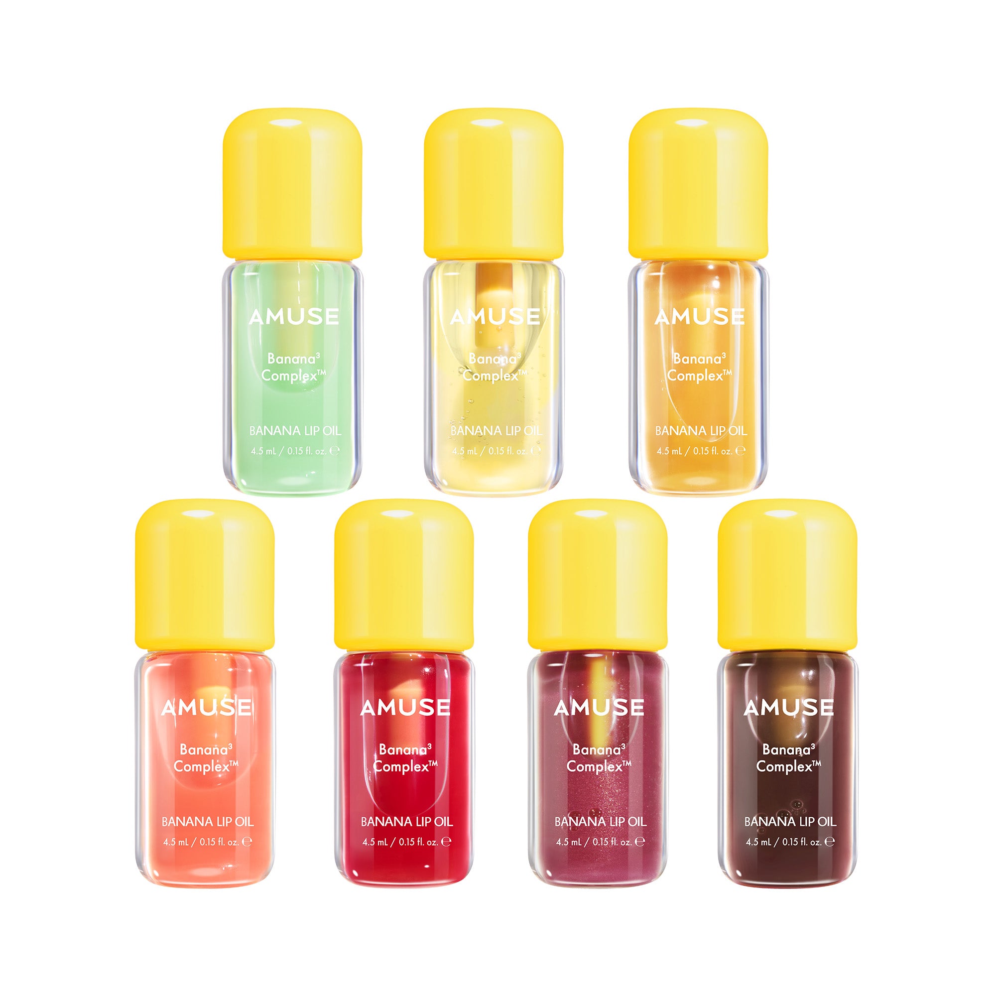 SET] BANANA LIP OIL (7 SHADES)