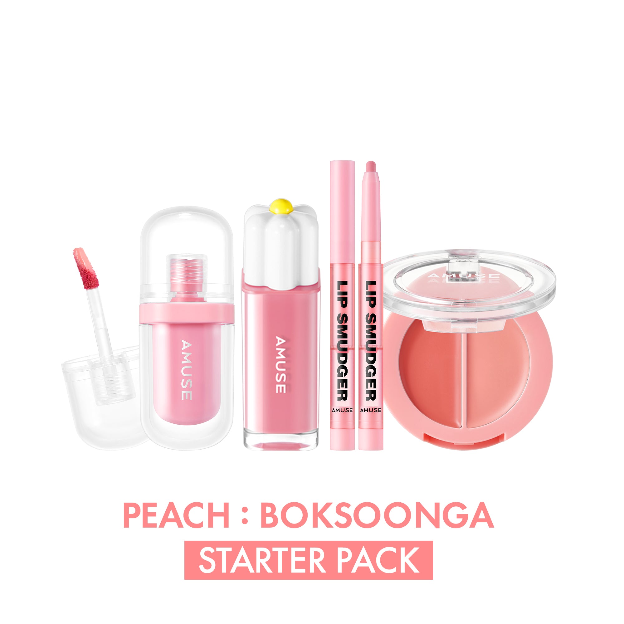 [SET] PEACH : BOKSOONGA STARTER PACK (4 products)