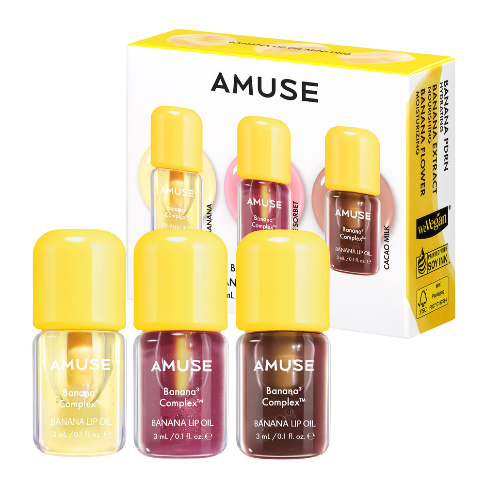 Banana Lip Oil Mini Trio