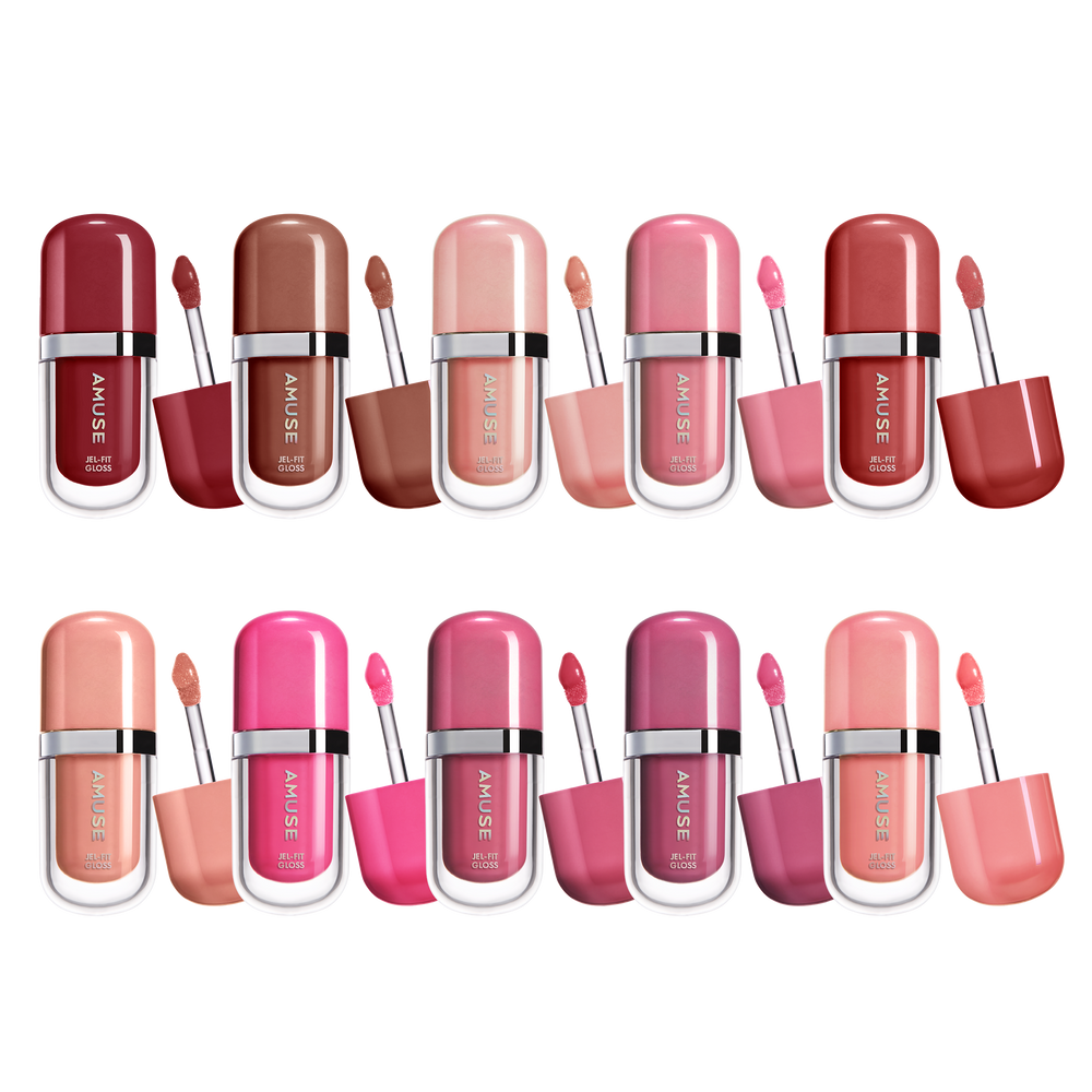 [SET] JEL-FIT GLOSS (10 SHADES)